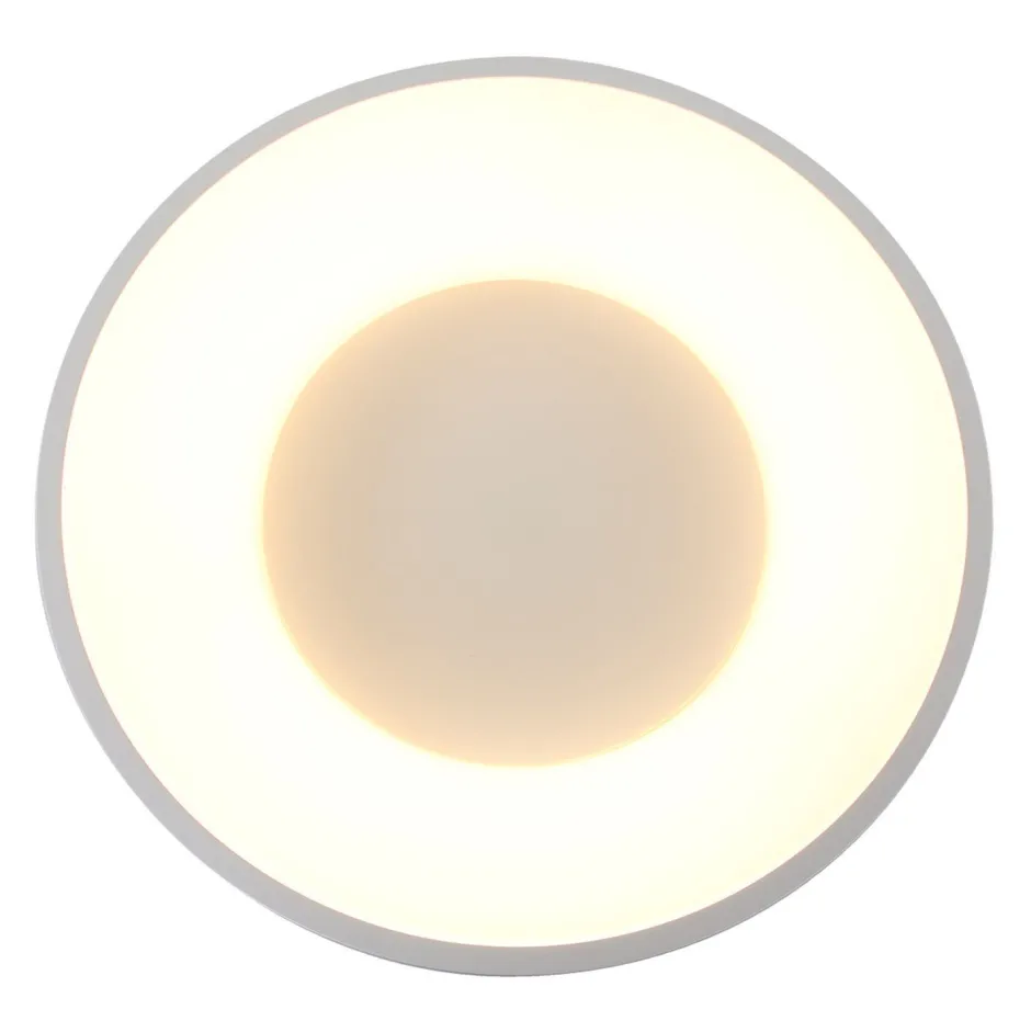 Deckenleuchten|Led Lampen*Steinhauer Weiße LED Deckenleuchte Metall Kunststoff 40 W 2700 K