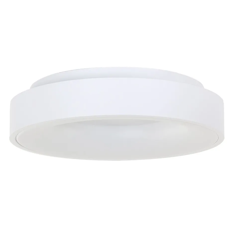 Deckenleuchten|Led Lampen*Steinhauer Weiße LED Deckenleuchte Metall Kunststoff 40 W 2700 K