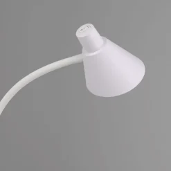 Wohnzimmerlampen|Metall Lampen*Just Light Weiße LED Stehleuchte Metall 150 cm 4 W 3000 K flexibel