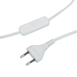 Hängelampen|Esszimmer Lampen*Emibig Weiße Pendelleuchte mit Steckdosenanschluss FLEXIO