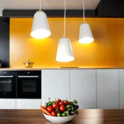 Emibig Weiße Pendelleuchte Nordic Design ROGER< Skandinavische Lampen|Lampen Aus Aller Welt