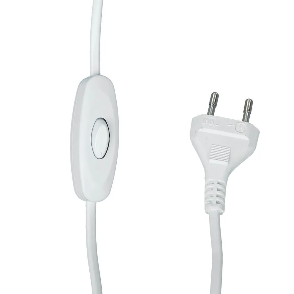 Moderne Lampen|Wohnzimmerlampen*Nowodvorski Weiße Stehleuchte Metall 153 cm flexibel