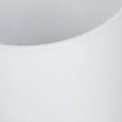 Nachttischlampen|Stofflampen*Easylight Weiße Tischleuchte Holz Fuß Stoff Schirm 31cm E14