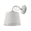 Jupiter Weiße Wandleuchte Schirm LOCOLA Schlafzimmer Lampe< Wandleuchten|Wohnzimmerlampen