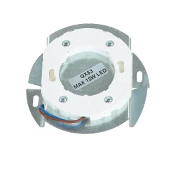 Küchenlampen|Spots*Nowodvorski Weißer Deckenspot blendarm GX53 wohnlich JAMEY