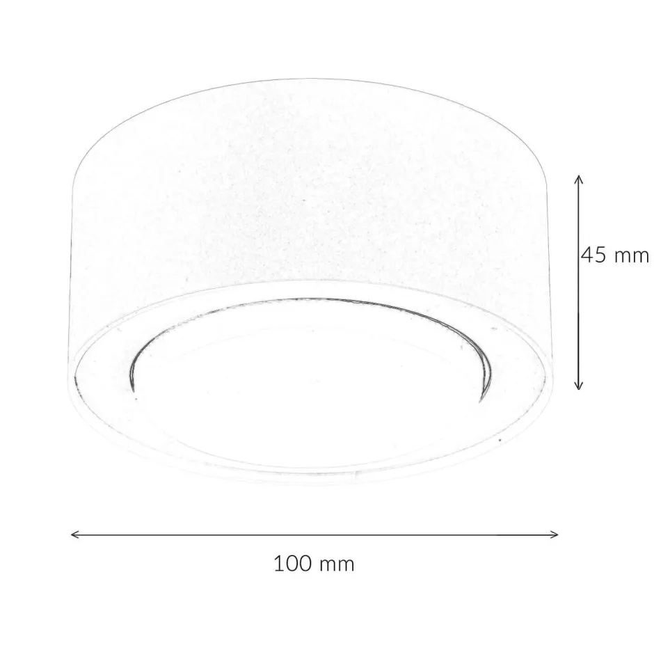 Küchenlampen|Spots*Nowodvorski Weißer Deckenspot blendarm GX53 wohnlich JAMEY