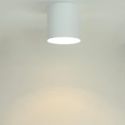 Nowodvorski Weißer Deckenspot Metall akzentuiert Ø12,7cm GU10< Moderne Lampen|Küchenlampen