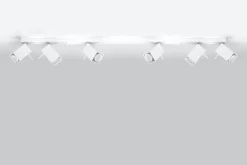 Deckenleuchten|Flurlampen*Sollux Weißer Deckenstrahler FALERIA 120 cm lang 6x GU10