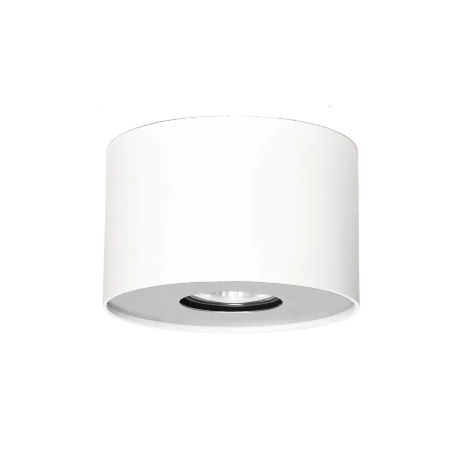 Nowodvorski Weißer Deckenstrahler POINT Ø13cm H:9cm GU10 Modern< Küchenlampen|Moderne Lampen