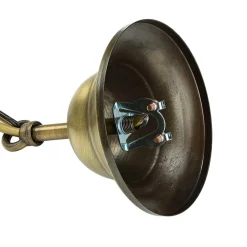 Metall Lampen|Messinglampen*Lido Wetterfeste Hängelampe KAVALA Messing Maritim IP54