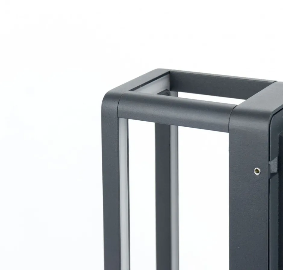 Außenwandleuchten|Led Außenleuchten*SU-MA Wetterfeste LED Wandlampe Außen Aluminium IP65 210 lm