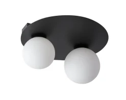 Deckenleuchten|Flurlampen*Sigma Wohnliche Deckenleuchte Glasschirm Metall G9 blendarm