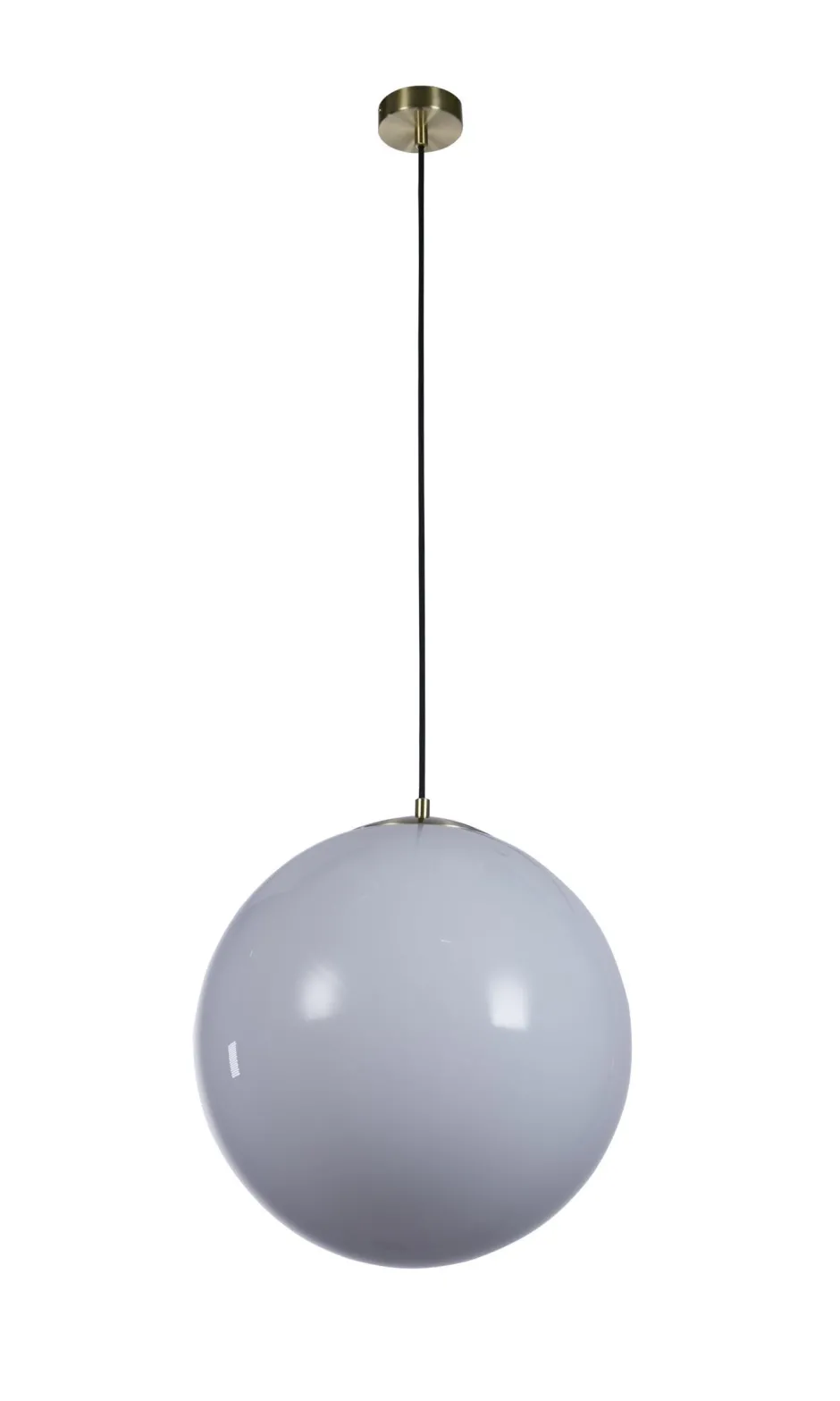 Searchlight Wohnliche Hängelampe Glas Metall in Messing E27 Ø40 cm< Wohnzimmerlampen|Esszimmer Lampen