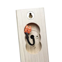 Lamkur Wohnliche Wandlampe BEVERELY Holz 3-flmg Leuchte< Wandleuchten|Moderne Lampen