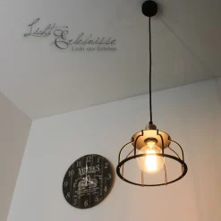 Hängelampen|Esszimmer Lampen*Nowodvorski XL Edison Pendelleuchte Steam Punk