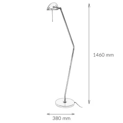 Giovanni Battista XXL Bankerlampe Messing Glas Wohnzimmer MINISTERO< Glaslampen|Metall Lampen