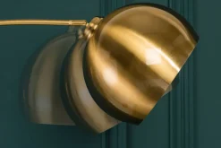 Badezimmer Lampe|Bürolampen*Invicta Interior XXL Bogenlampe Metall 205 cm E27 Retro elegant in Gold