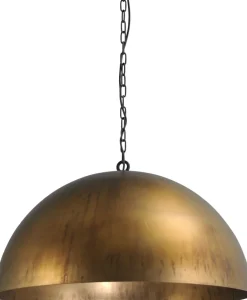 Industrie Lampen|Vintage Lampen*Masterlight XXL Design Hängeleuchte Messing Antik Ø80cm LARINO