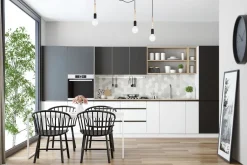 Hängelampen|Bürolampen*Belis XXL Hängelampe Spider verstellbar L:400 cm E27 Schwarz