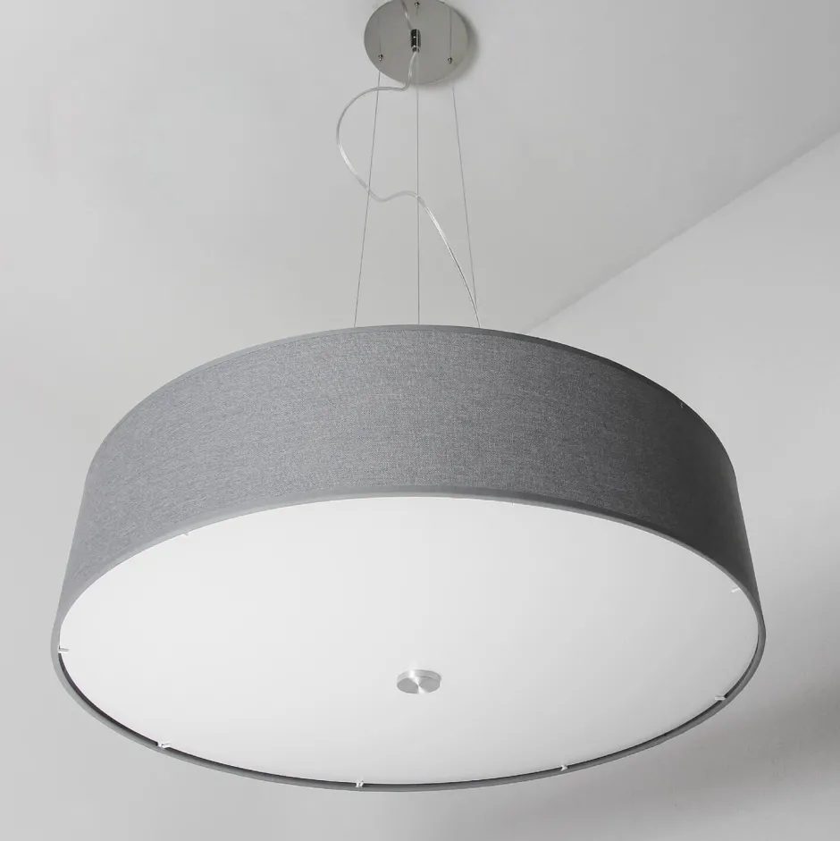 Hängelampen|Esszimmer Lampen*Nowodvorski XXL Hängeleuchte in grau