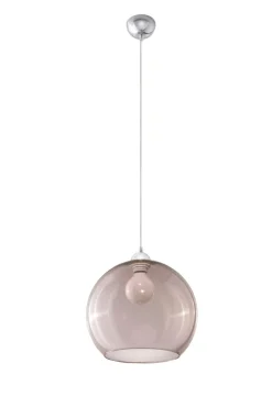 Hängelampen|Esszimmer Lampen*Sollux Zeitlose runde Pendelleuchte BILBAO