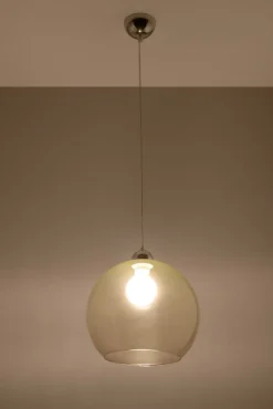 Sollux Zeitlose runde Pendelleuchte Hängelampe in Zart-Orange< Hängelampen|Esszimmer Lampen